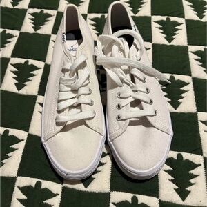 Keds White Canvas Sneakers